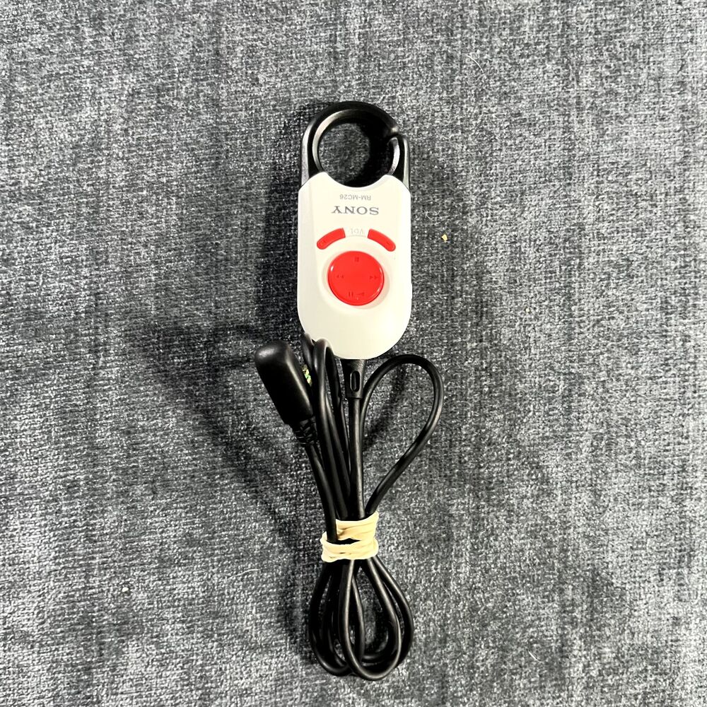 Genuine Sony Walkman RM-MC26 Remote Control for Portable CD Players